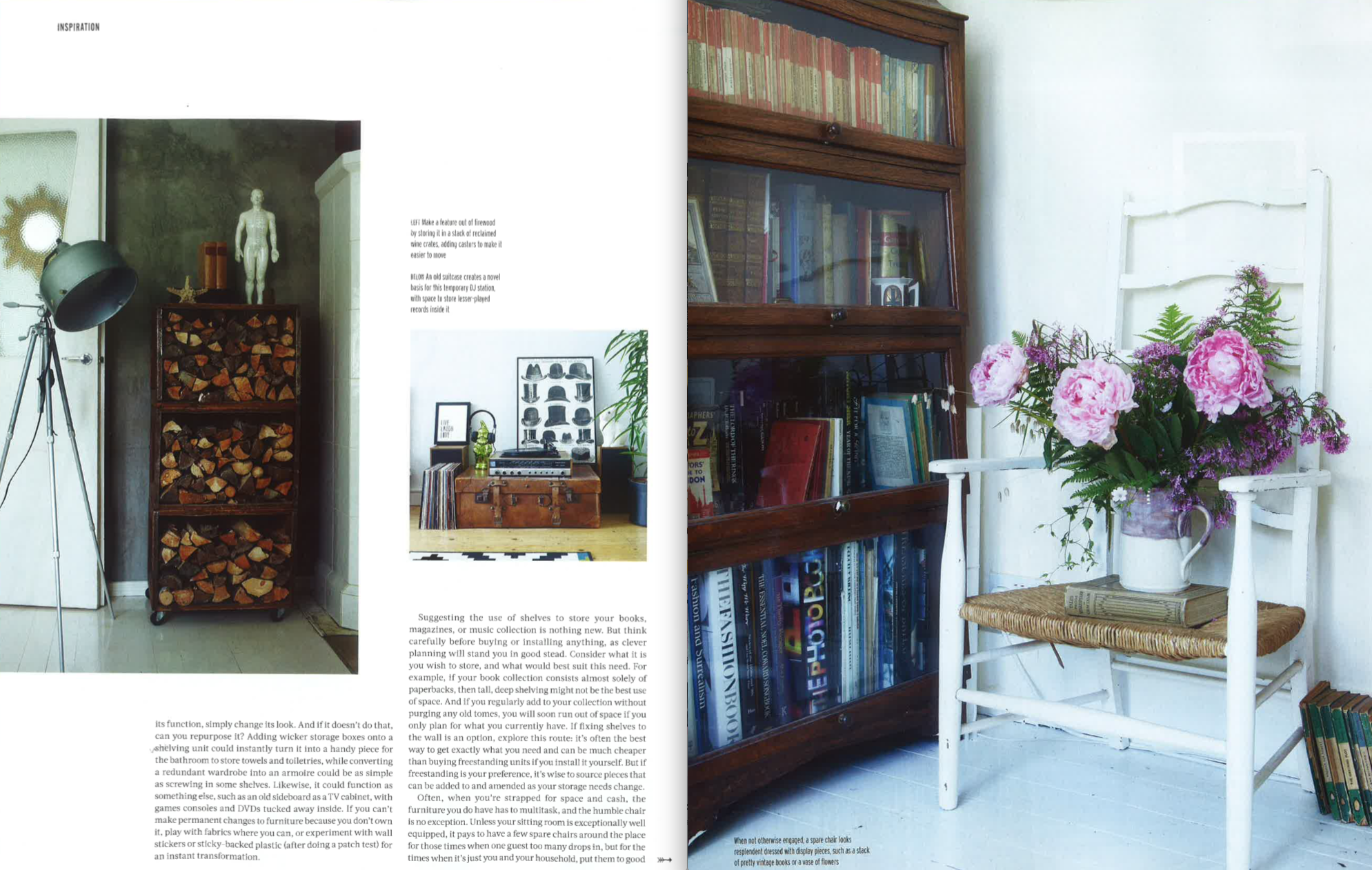 Reclaim magazine featuring Insta Style for Your Living Space by Joanna Thornhill Nov 2018 P3-4.png