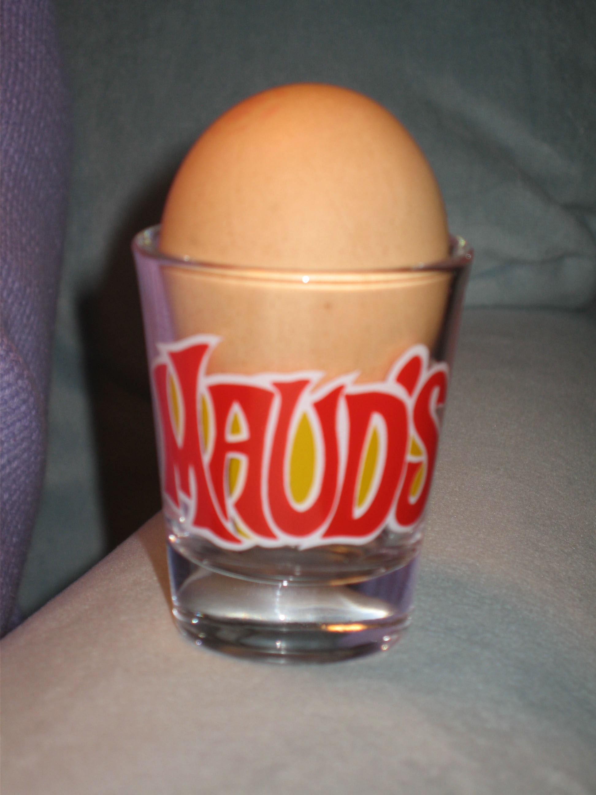  Mother Mary prefers an egg to a shot in her glass and says it makes a great stocking stuffer.  