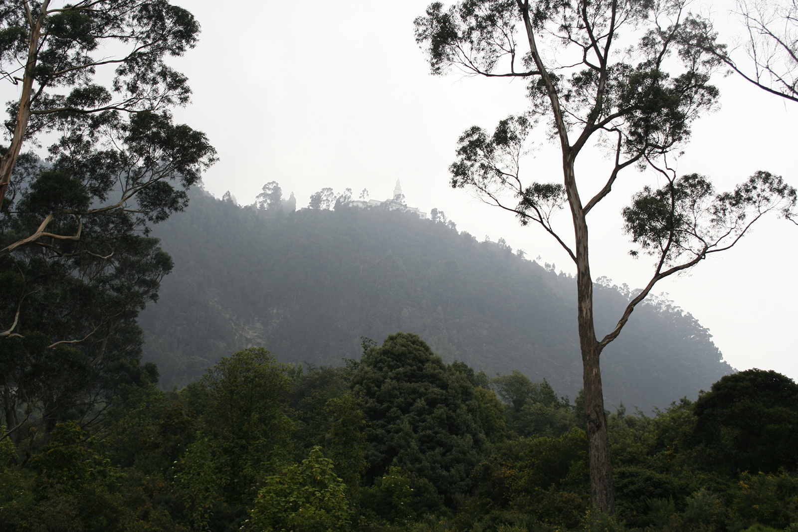 a view of Monserrate from the Circunvalar