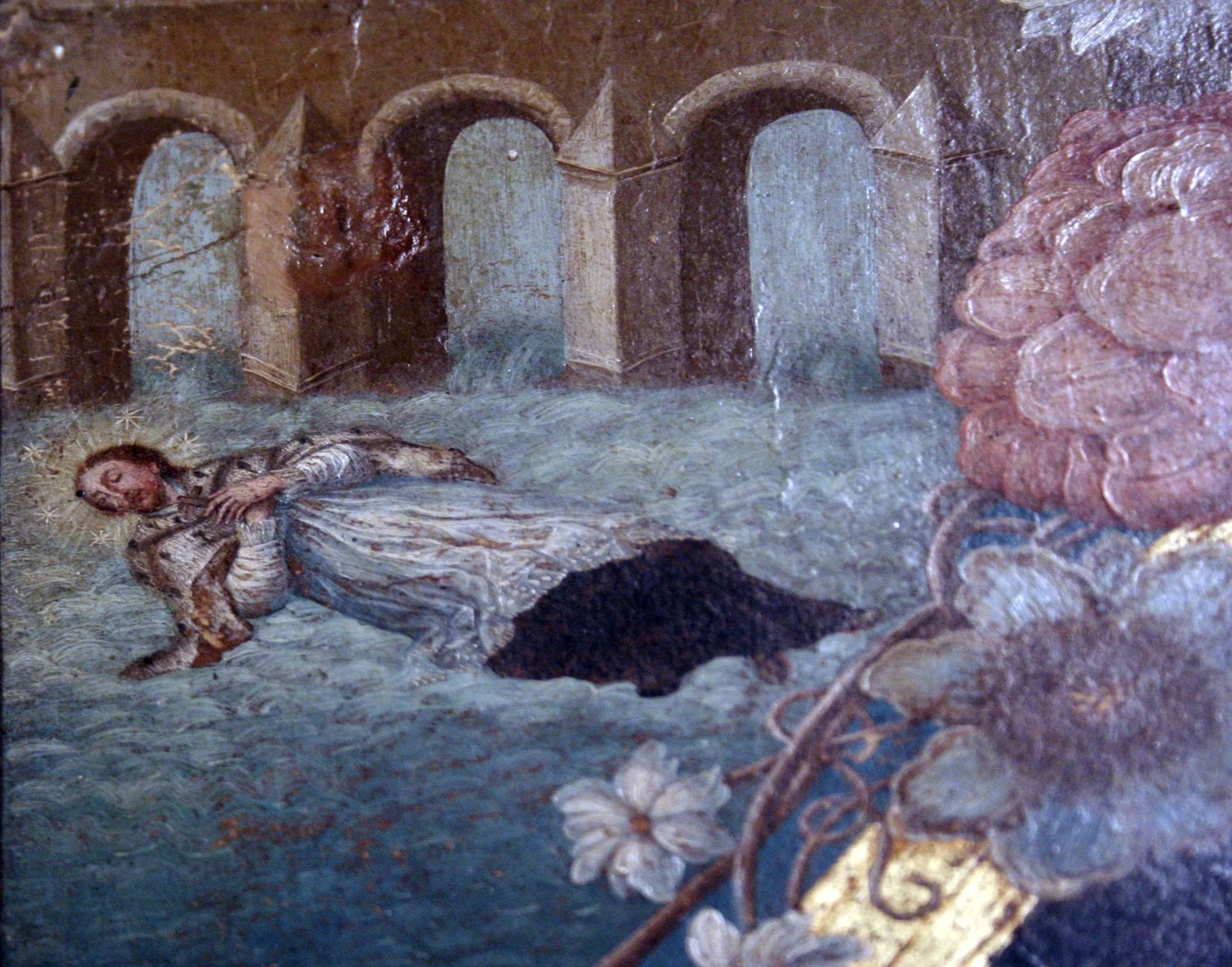detail from a Breughel painting at La Casa De Moneda