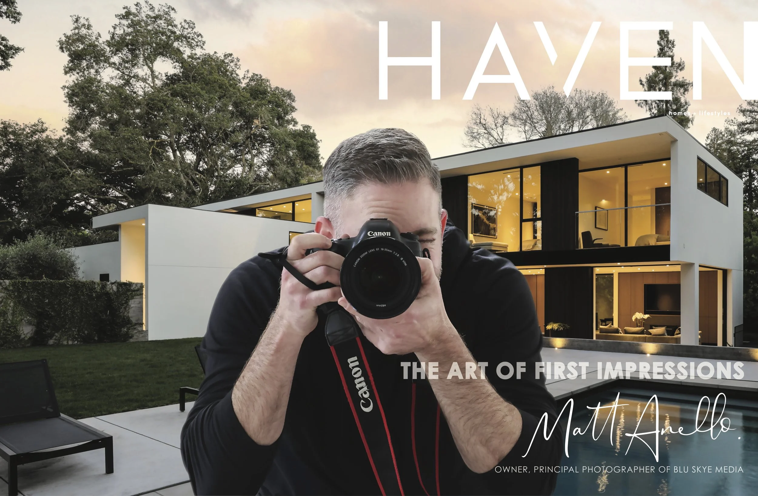 Haven Magazine Cover, Inside Covers