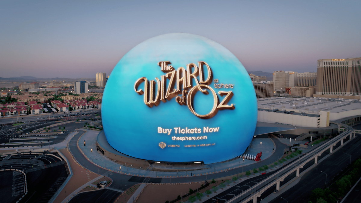 Wizard of Oz at Las Vegas Sphere
