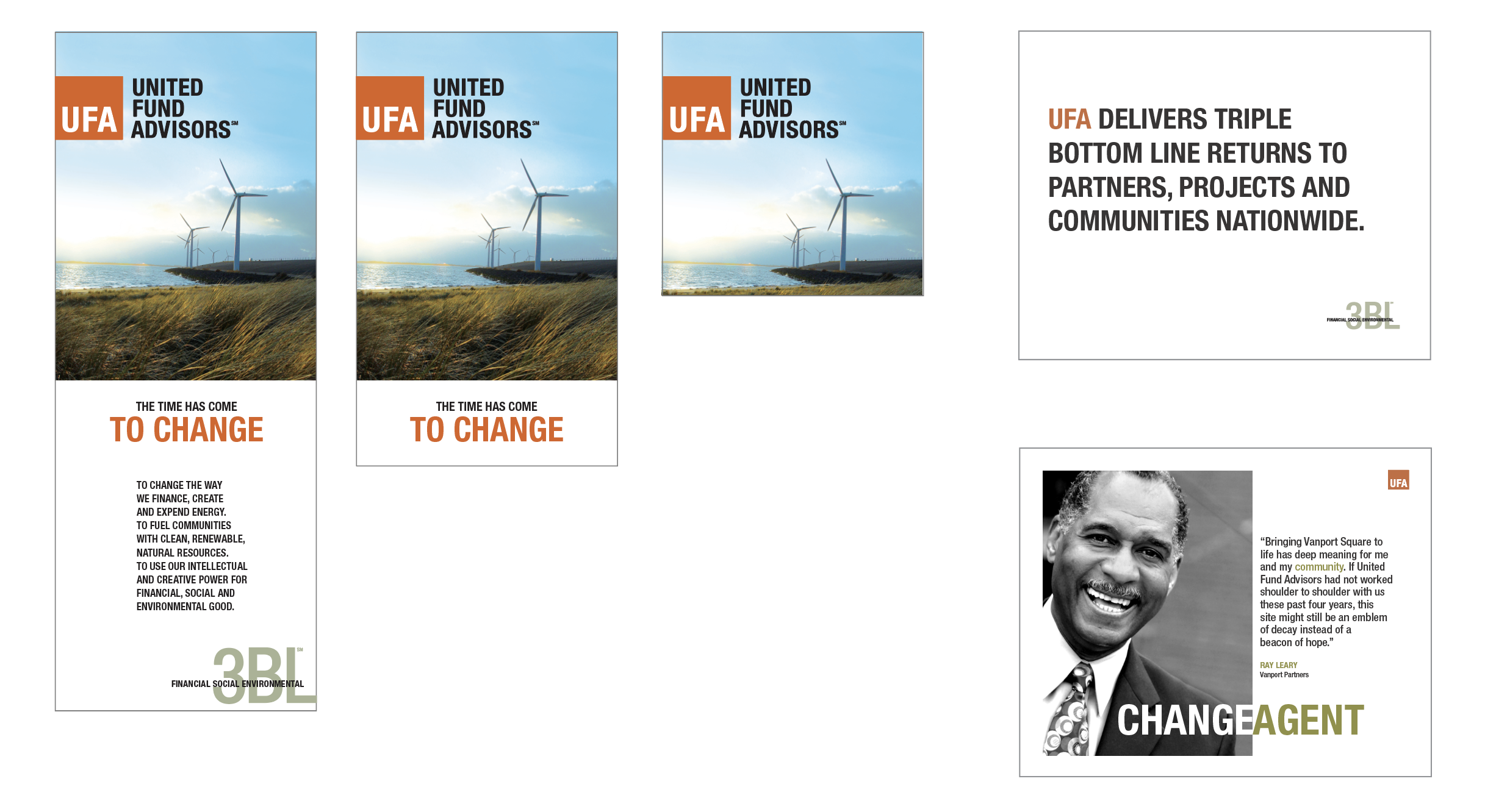 Exhibit Sigange: Retractable Banner (varying heights from full-length on the floor to tabletop), Slides and Tabletop Signage