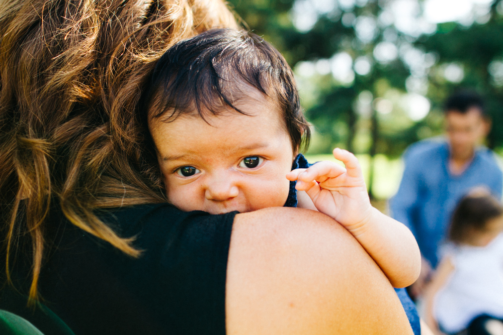 Newborn Portrait Photography at the Minneapolis Sculpture Garden