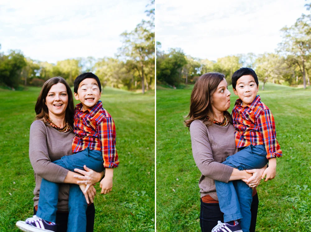 Family Portrait Session at Minnehaha Falls