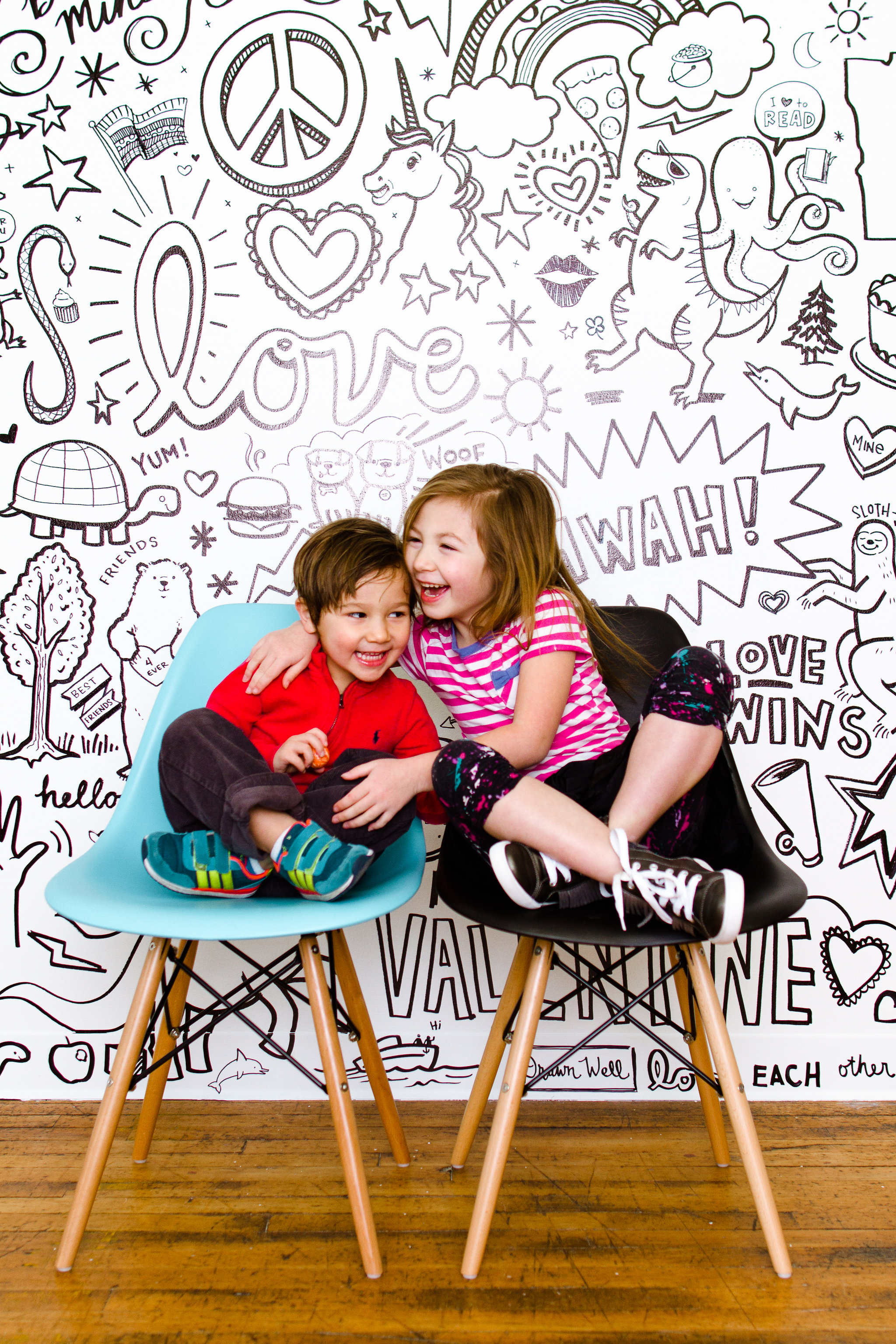 Family Portrait Photography in a modern Minneapolis studio