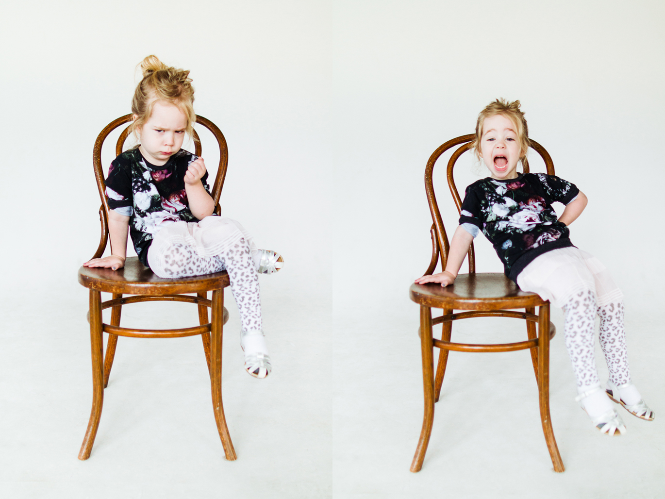 Hilarious photos of kids in a photo studio