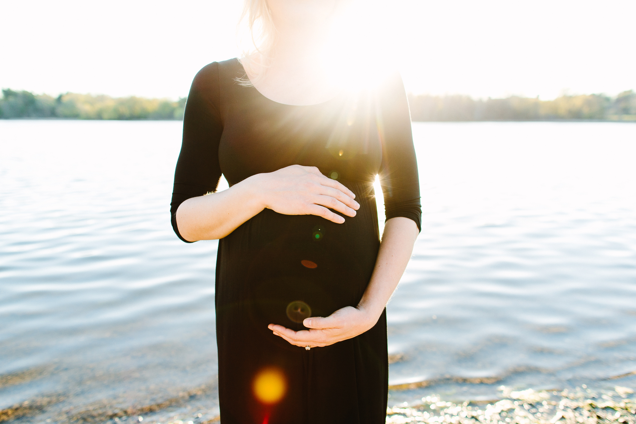 Maternity Photos at Theo Wirth Park