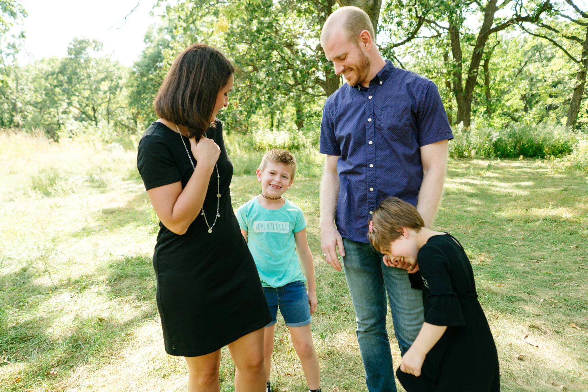 Joanna + Scott + Eliza + Lucia at Mississippi Gorge Regional Park