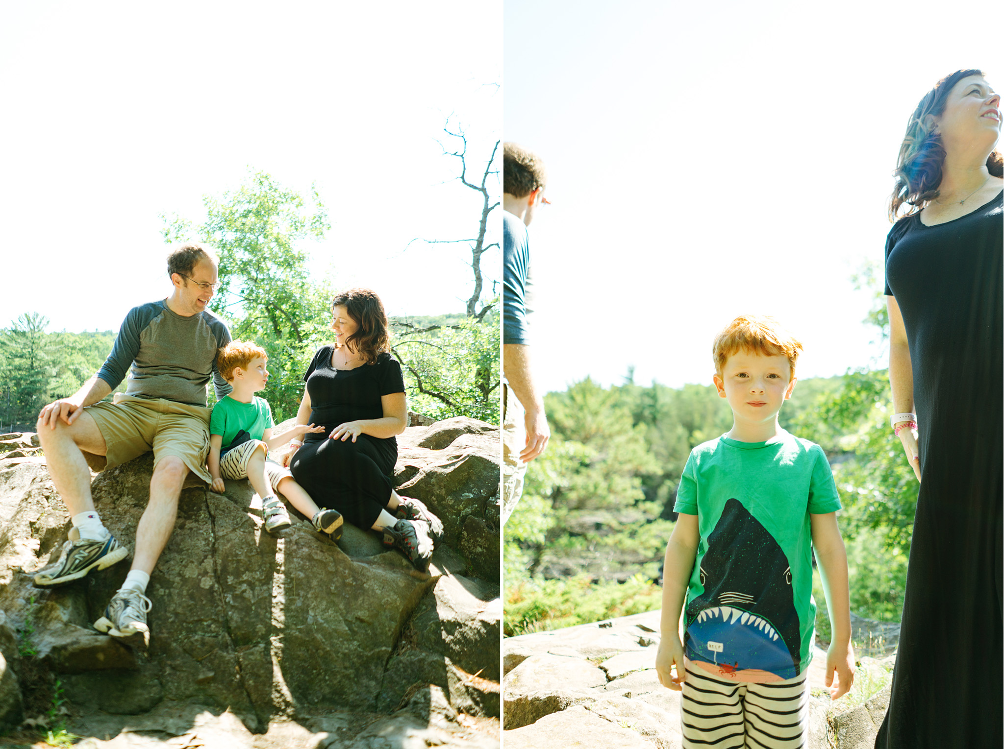 Family Portrait Photography at Interstate State Park in Minnesota