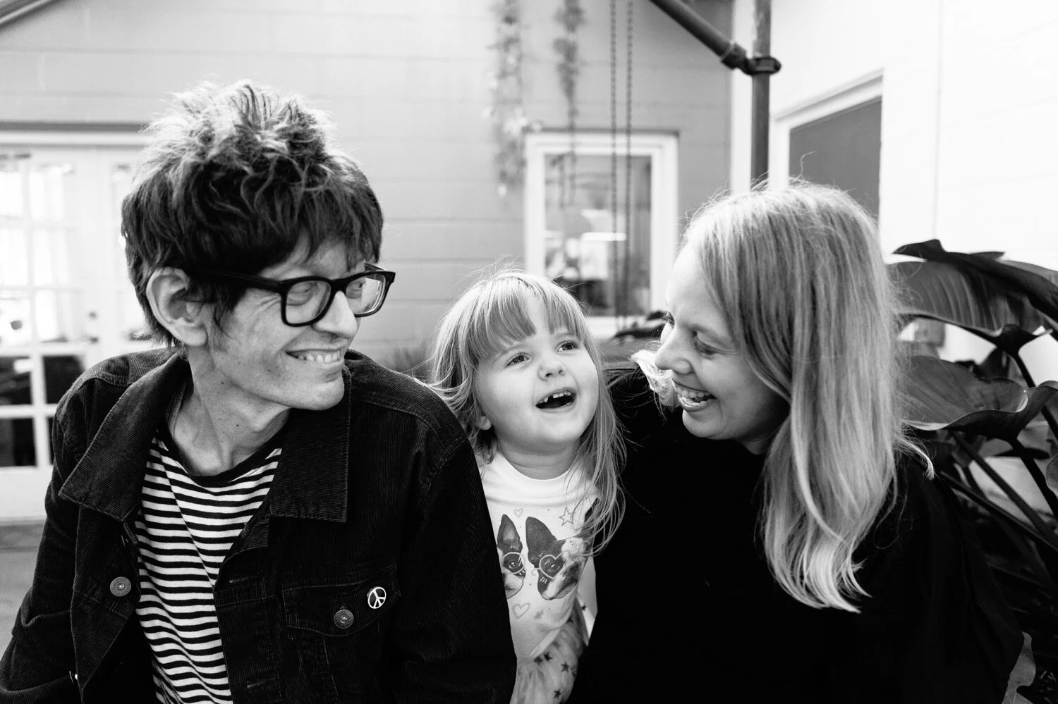 Ed + Ashley + Annika — At Home