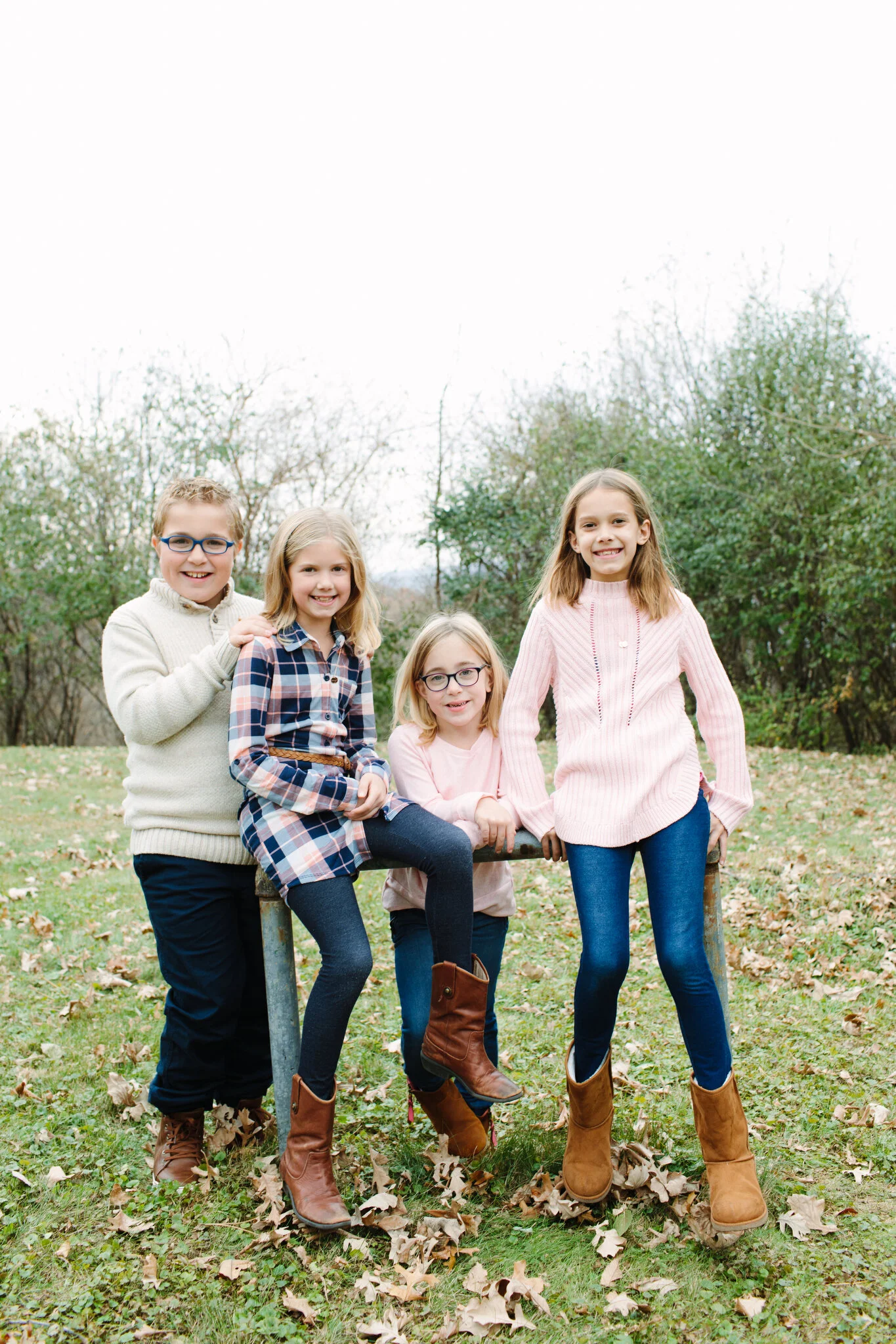 Kristen + Chad + Tiegan + Audrey + Madeline + Jacqueline — At Home