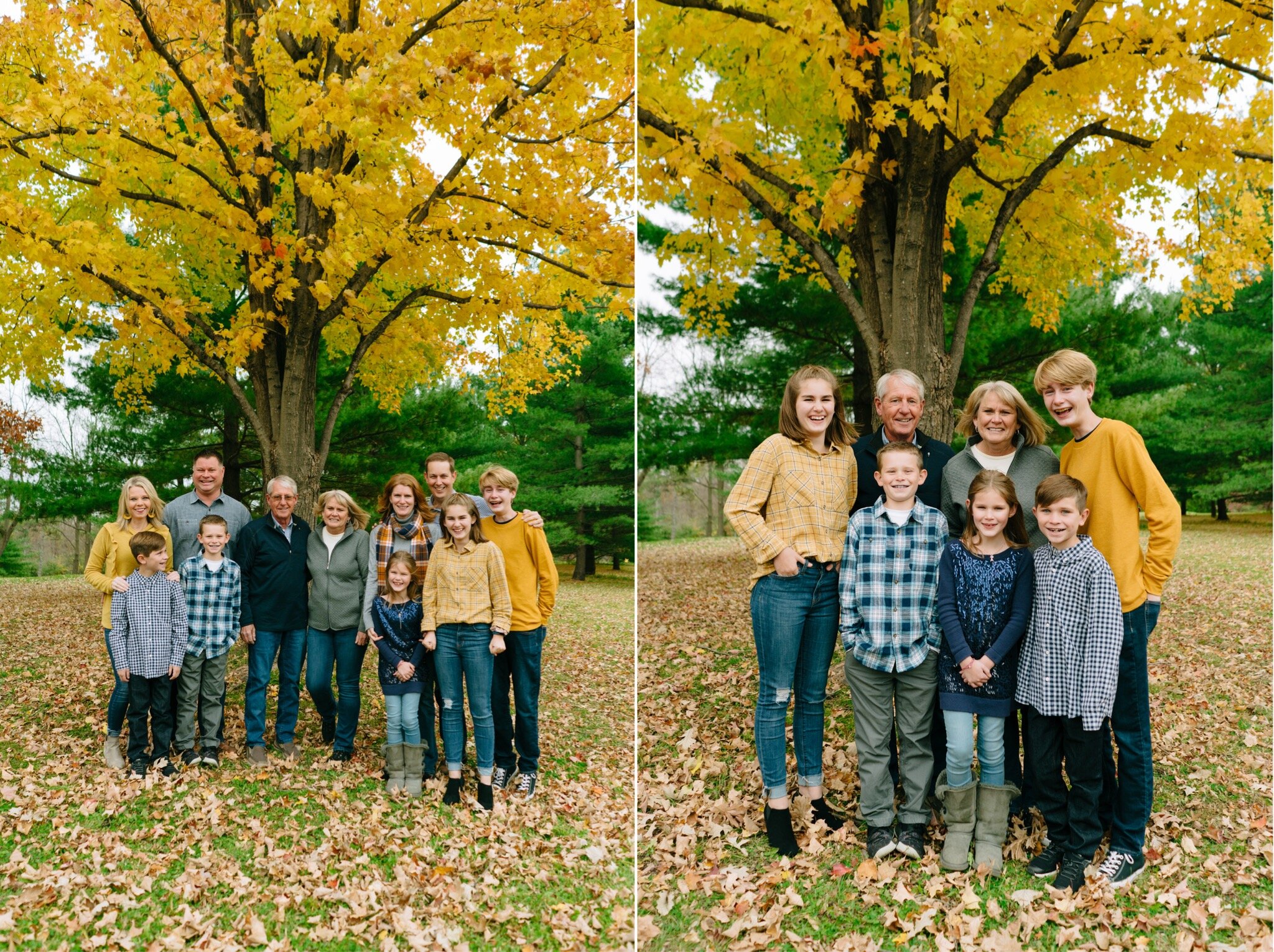 Extended Family Photos at Theo Wirth Park