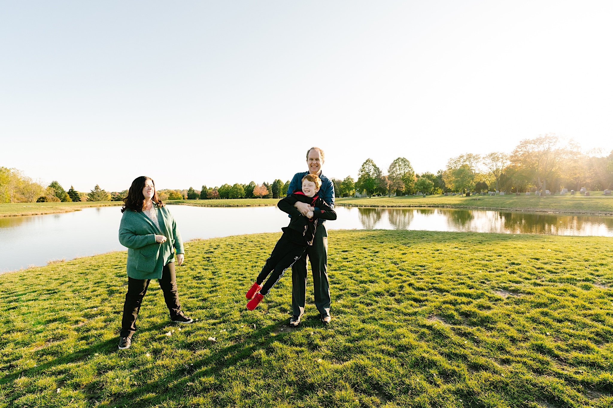 Family Photos at Lake Harriet