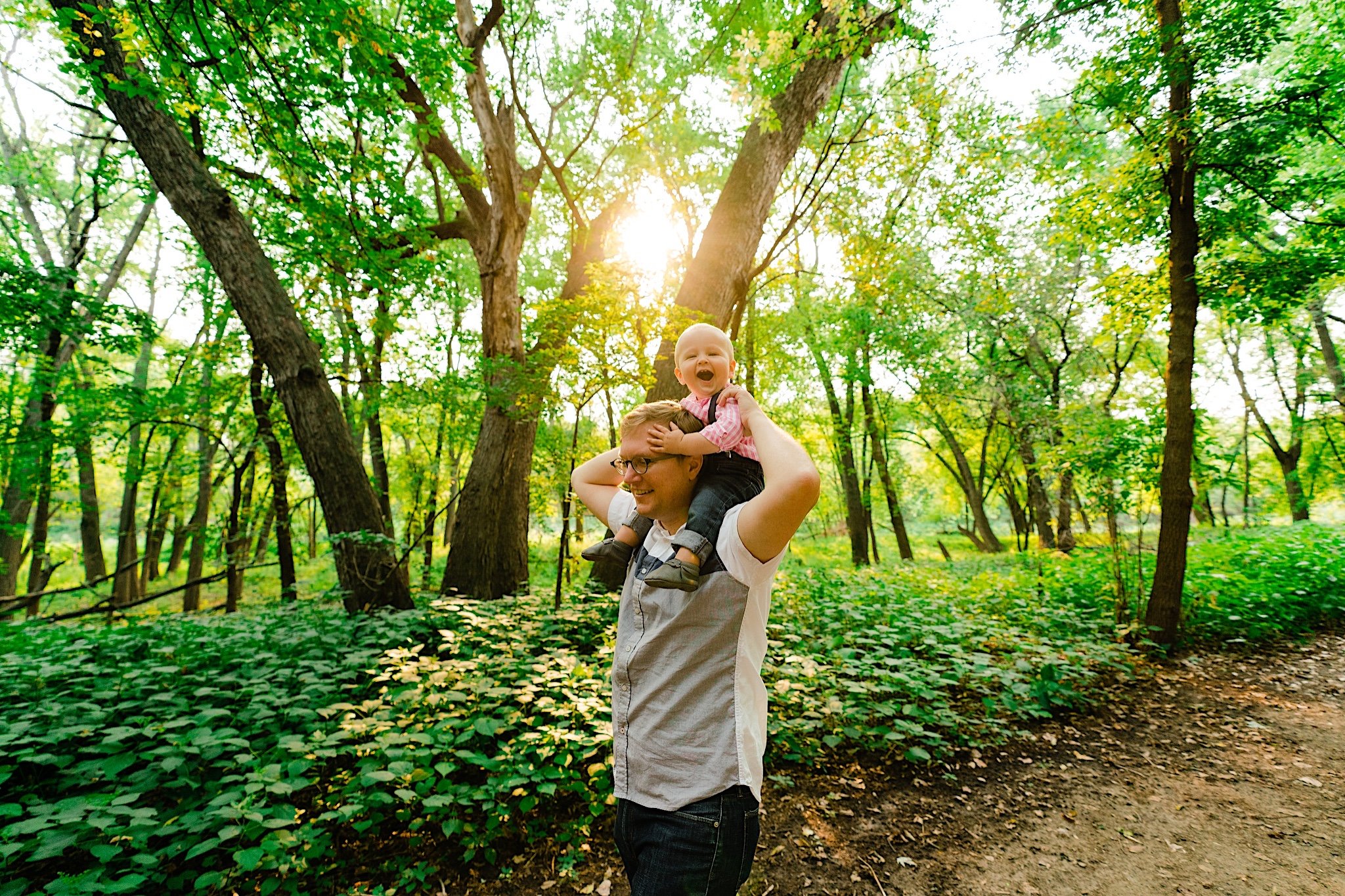 Family Photos at Fort Snelling State Park