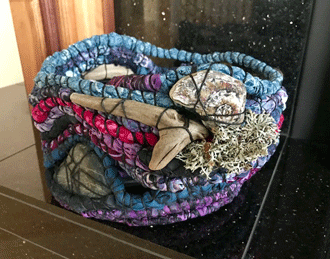 Here’s my table mate’s basket