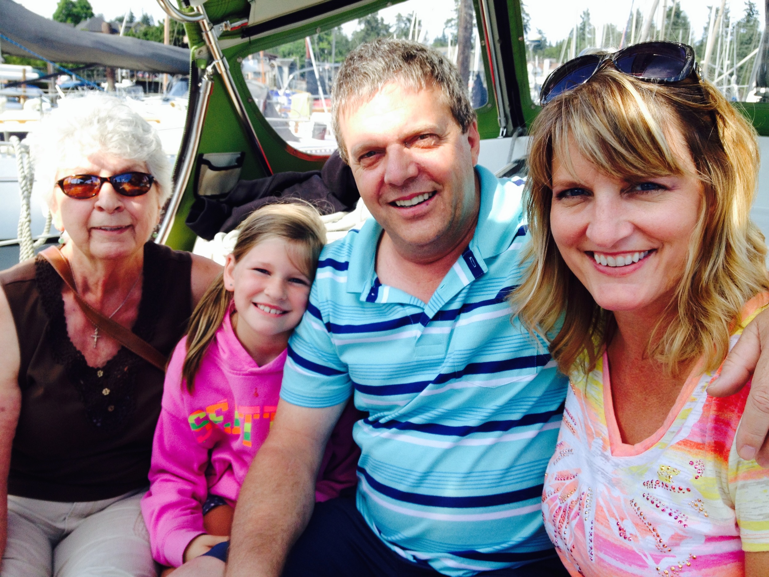 Betty, Genny, Paul and Karen