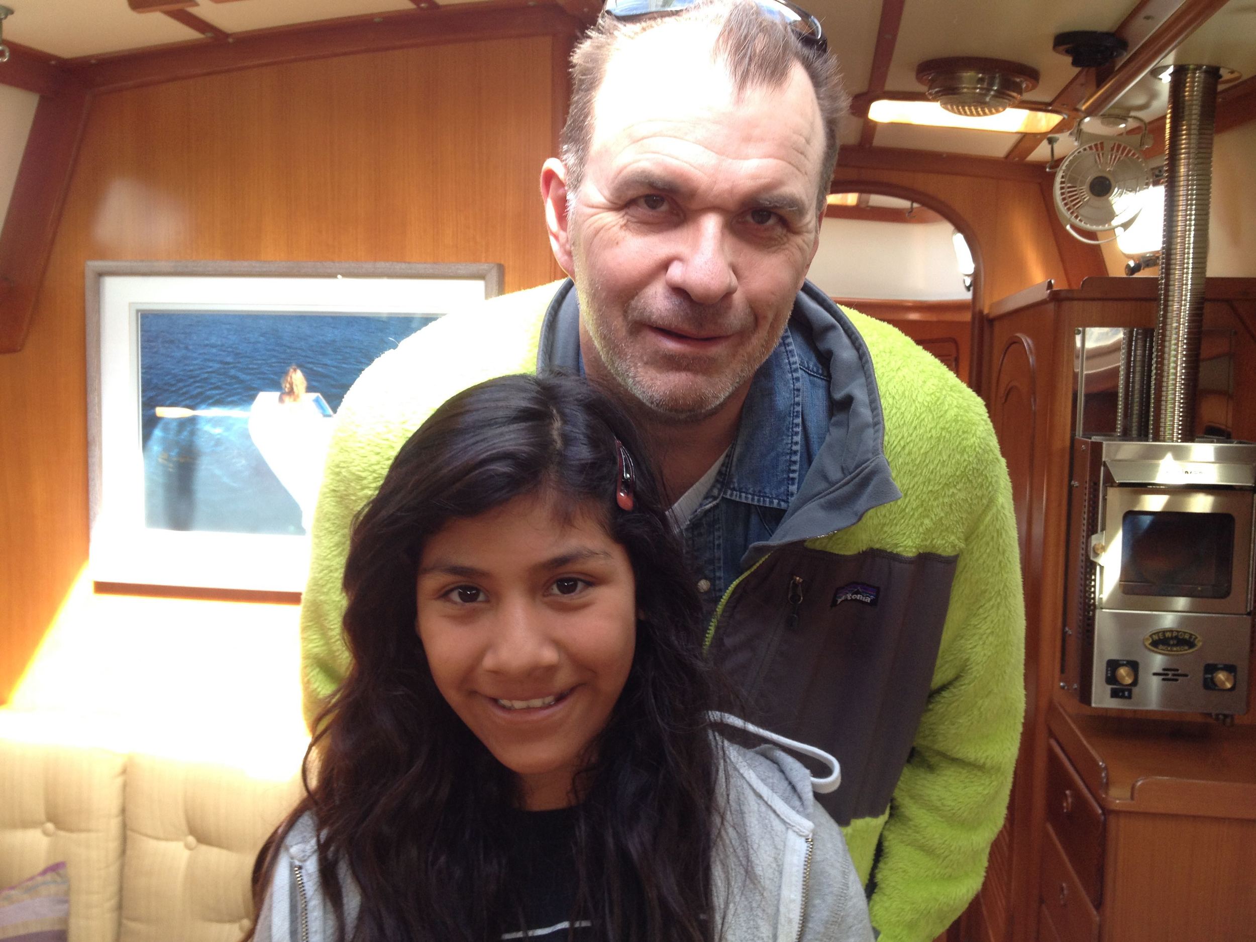 Papa Garry and daughter Alondra