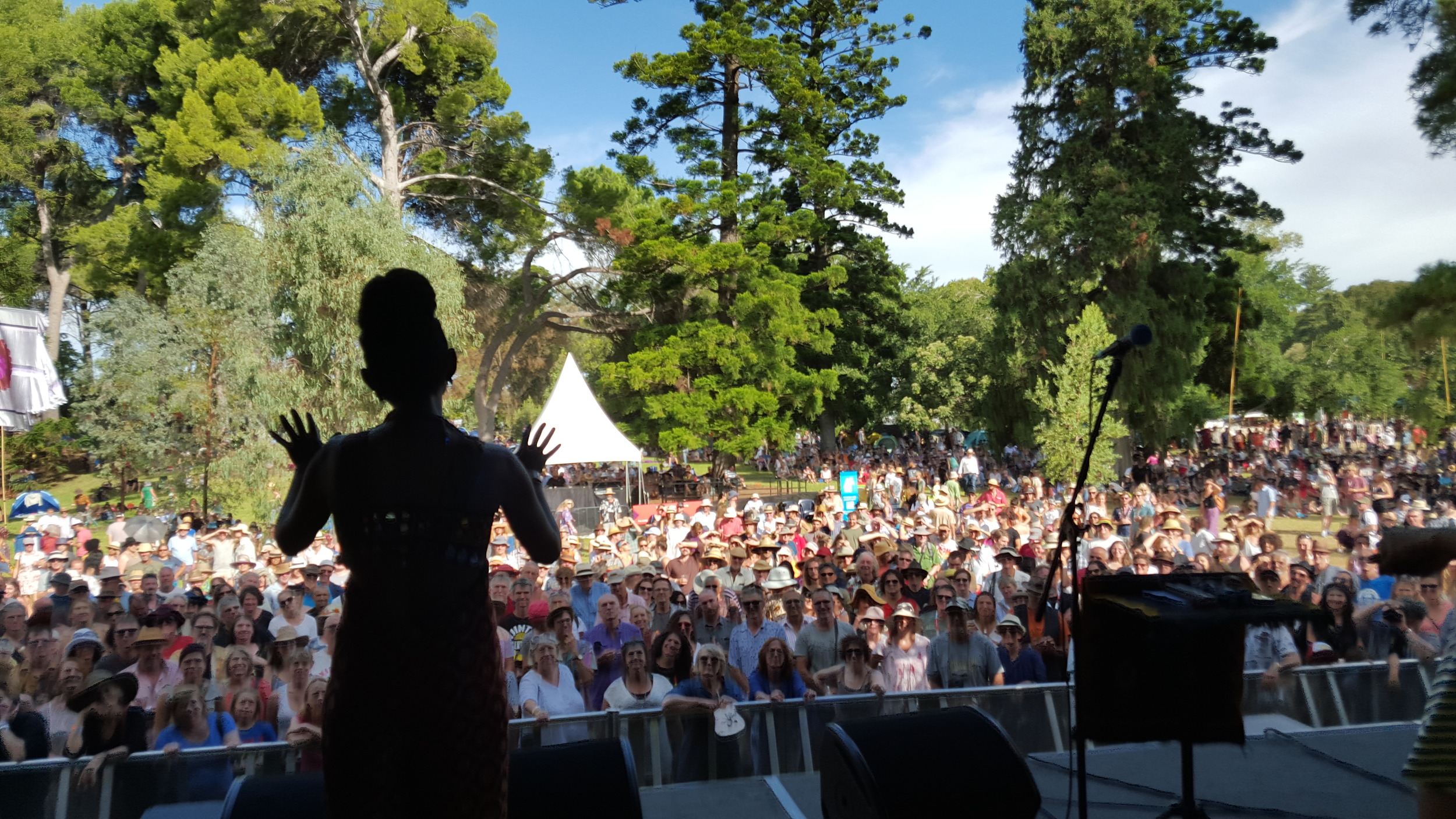 Alsarah onstage At Womad Adelaide Australia 2016