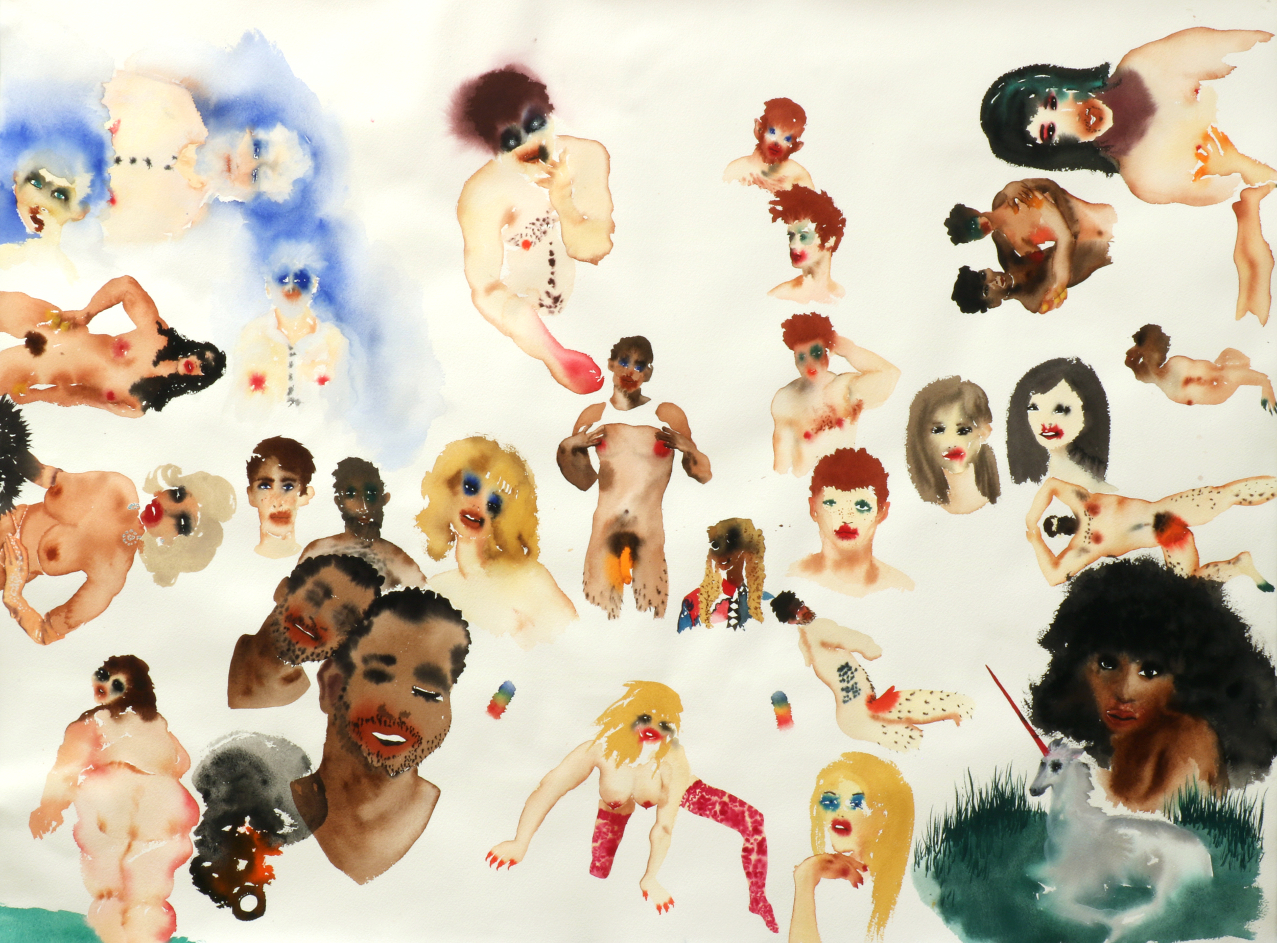 All These Forms And Faces In A Thousand Relationships To Each Other, 2015