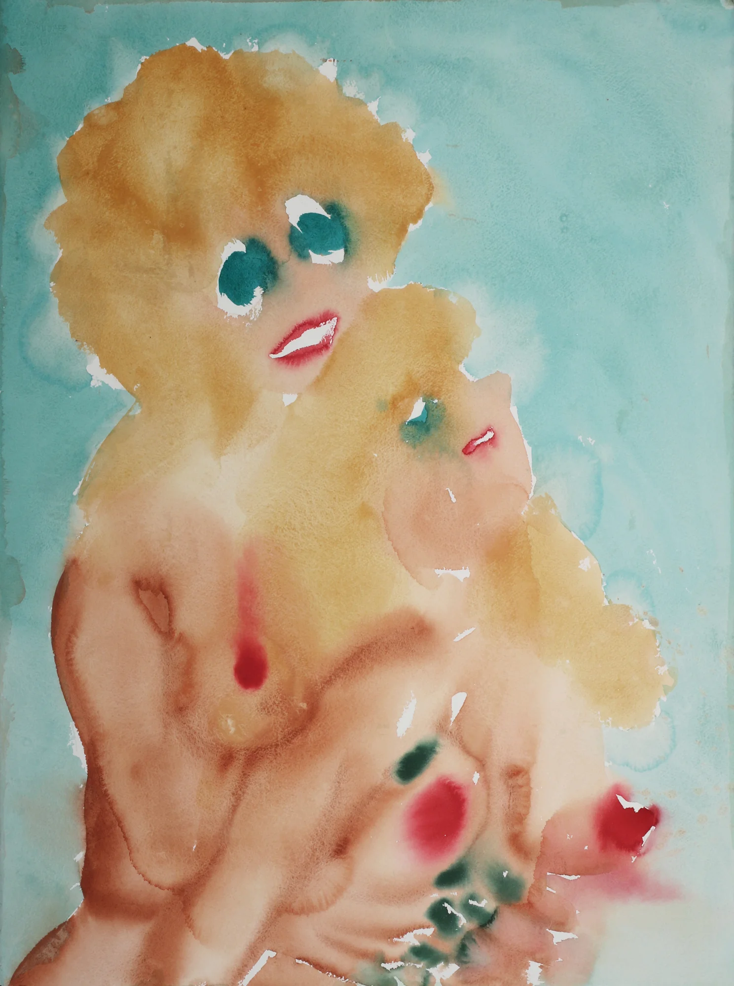 With That Moon Language, 30 x 22 inches, 2018.