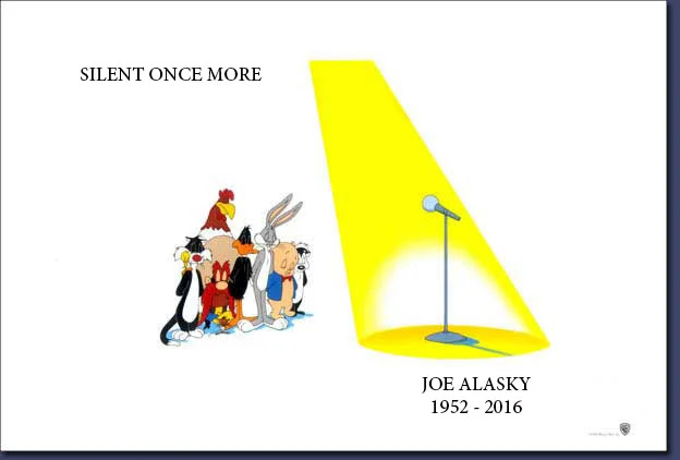 My tribute to Joe Alasky. 