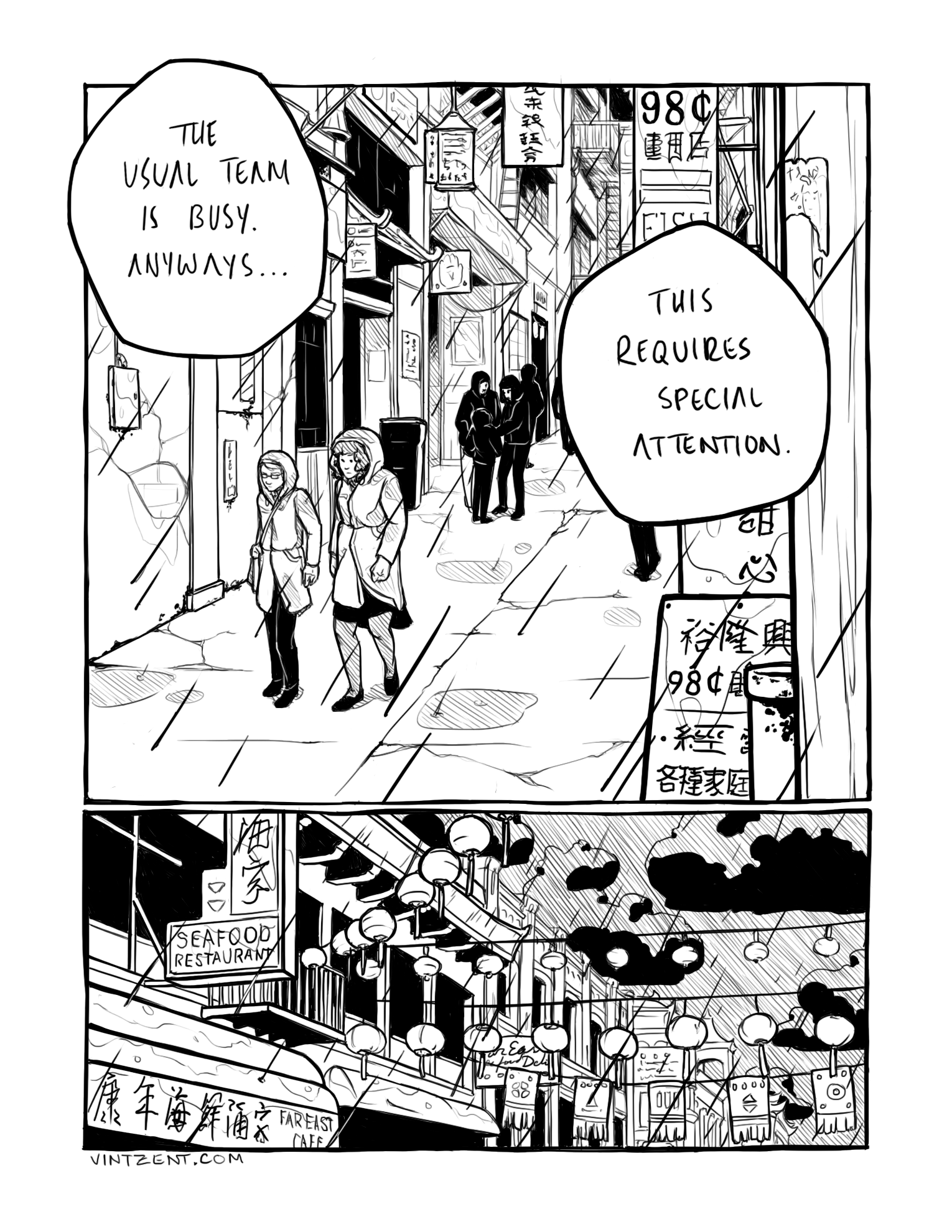  Original Intro-to-Chinatown page. Decided it looked too cluttered, and redeveloped the style to the current look. 