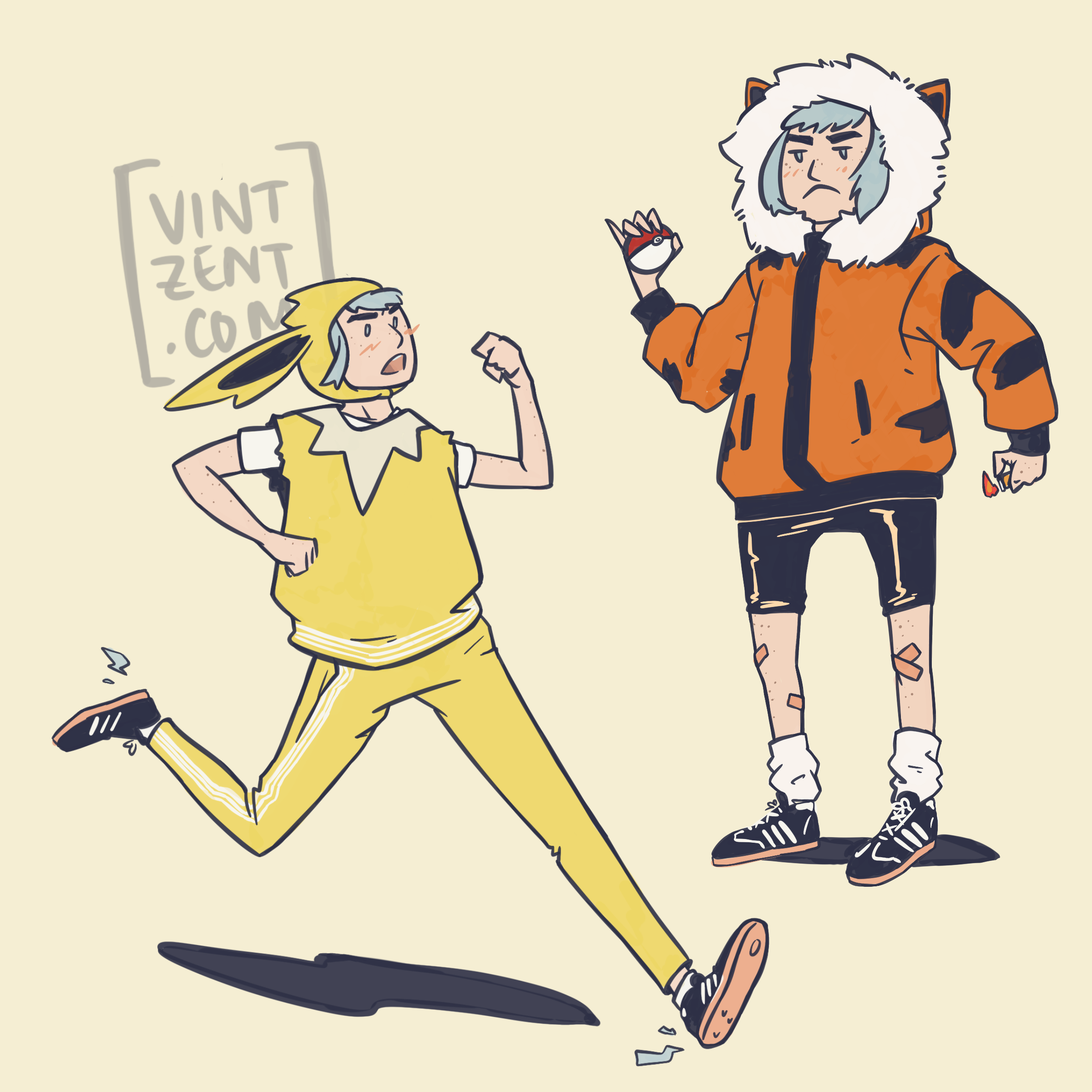  Feb 2020 - Very cute Pokefan Trainersonas for me ;D  