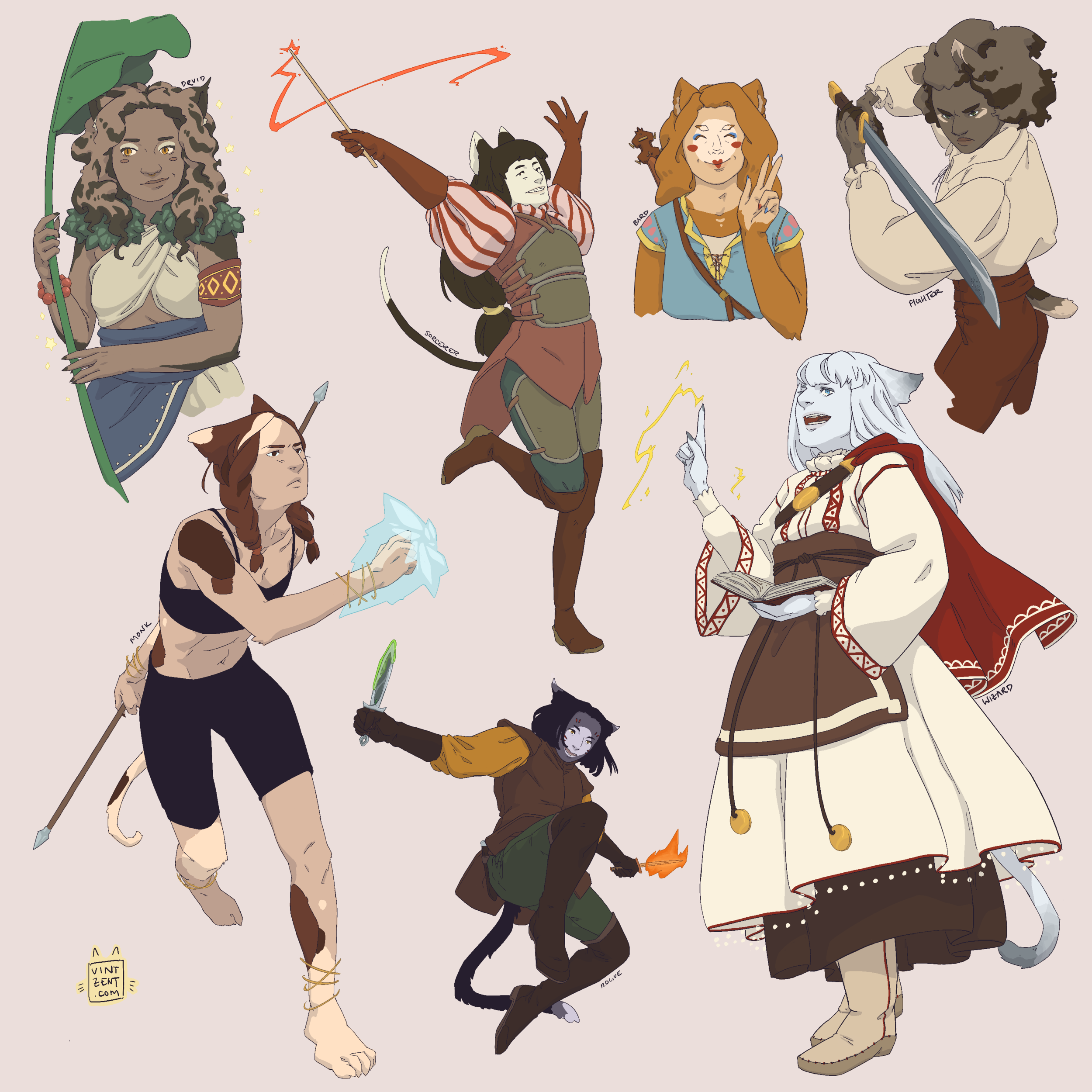  July 2021 - Cat persons cause I wanna play a tabaxi in 5E.  