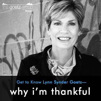 A Note from Lynn Snyder Goetz