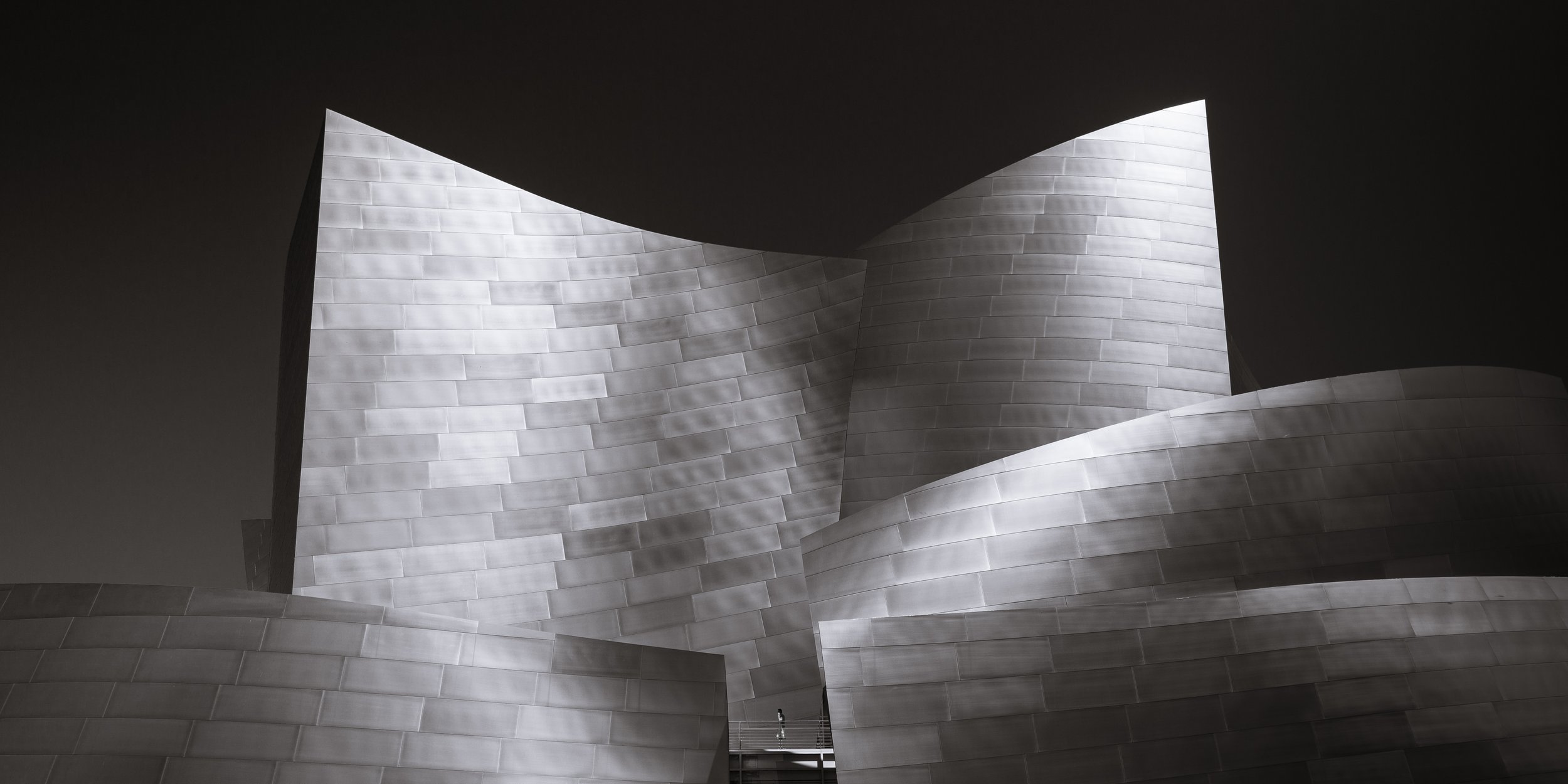 walt disney concert hall los angeles metal