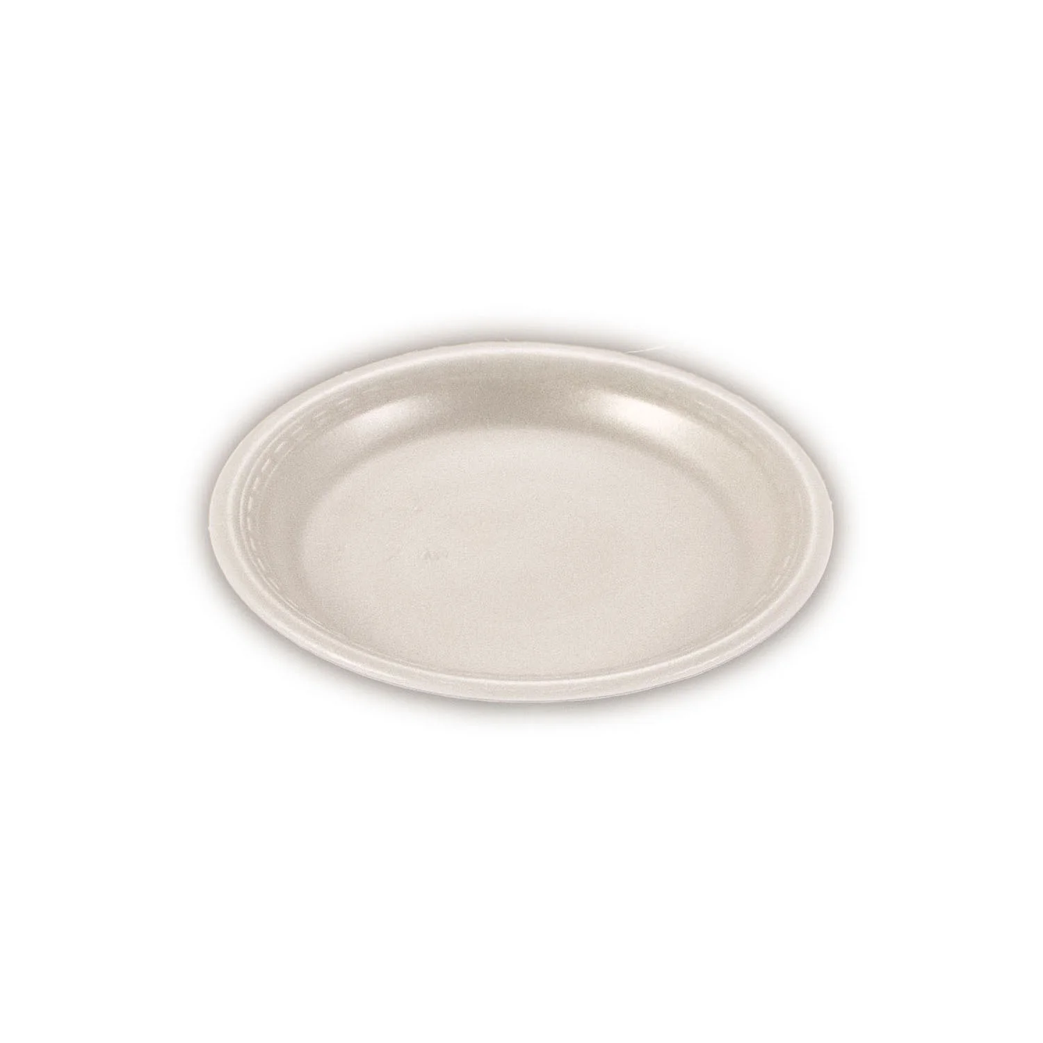 iK-FP07 Plate Round White 7 inch 100 per sleeve 1000 carton