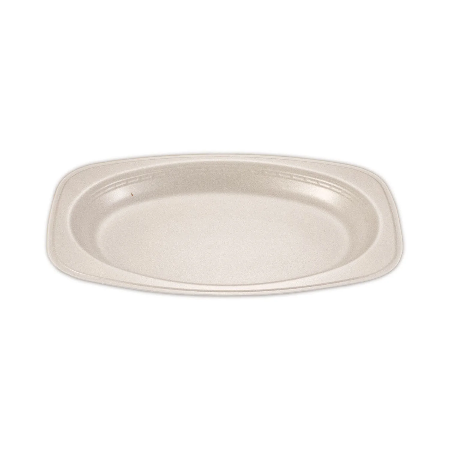 iK-FP108 Plate Oval White 10 x 8 inch 100per sleeve 500 carton