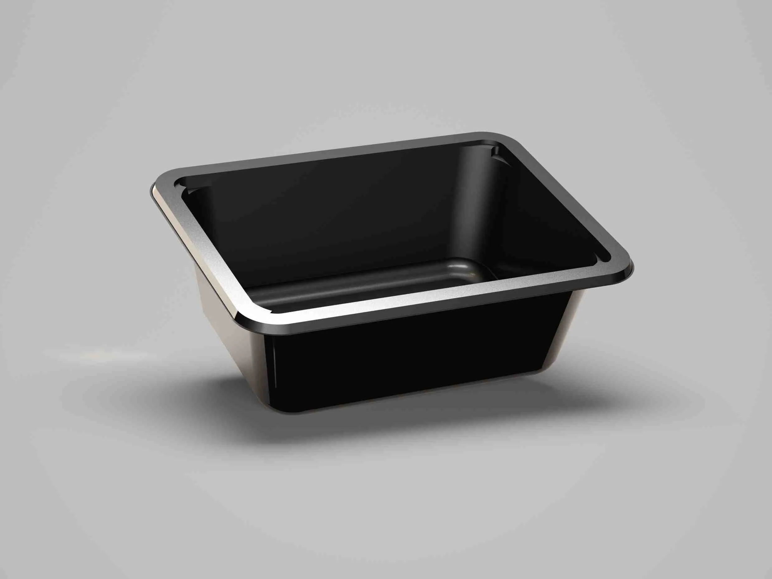 2077B TRAY CPET (9X7) 221X169X76MM 210 per carton