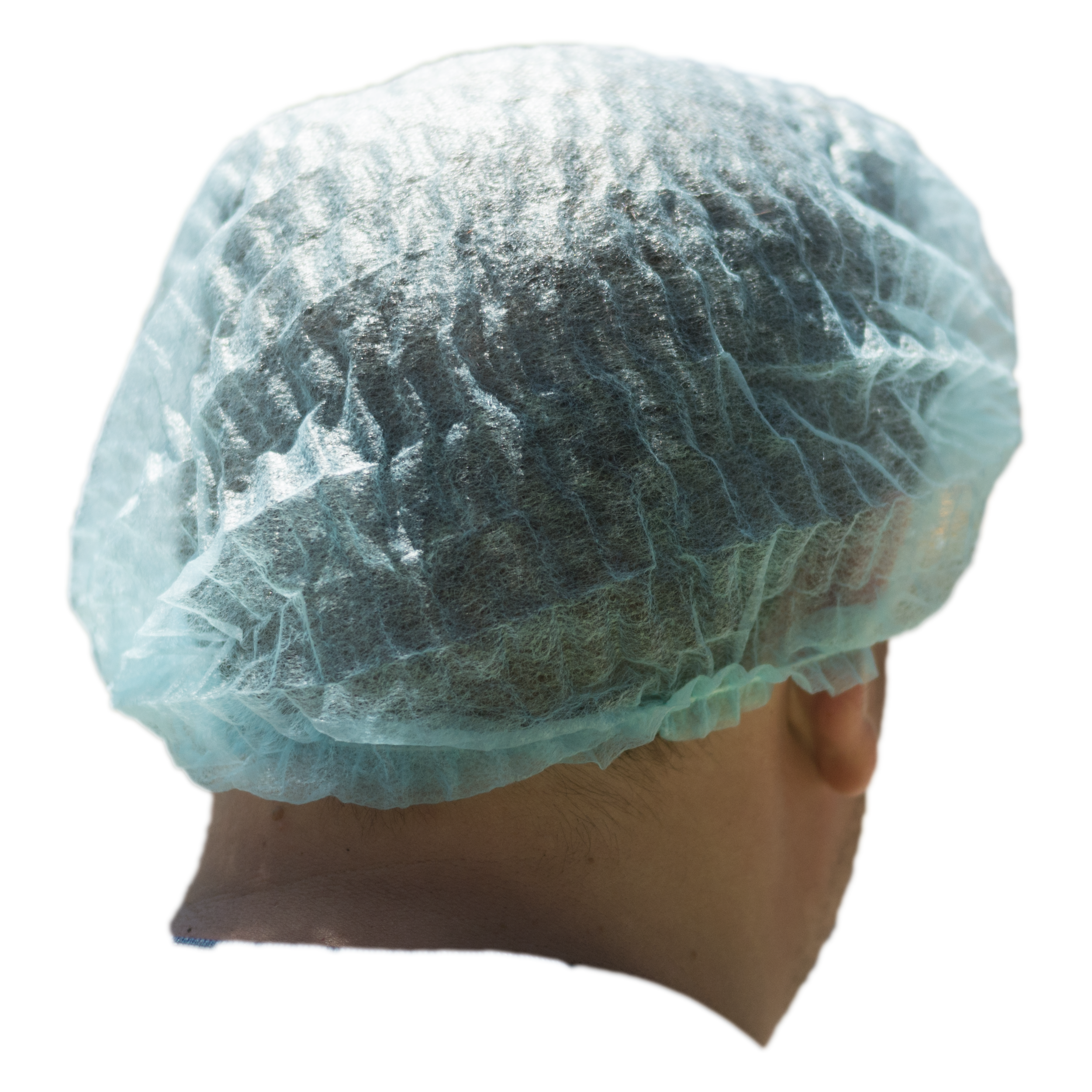 iK-HNETB Disposable Hair nets Bouffant ( cover) 21 “inches White Hair net crimped Fits all 10x 100 (1000) per carton
