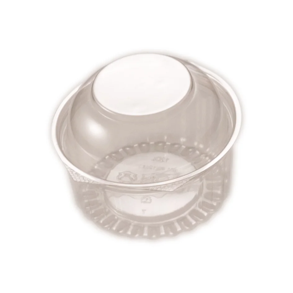 iK-4012DL 12oz RND WITH DOME HINGED LID 341ml (12oz) 50 per slv 250 per carton