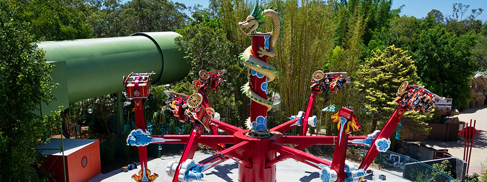 An Air Racer 6 themed in Kung Fu Panda style