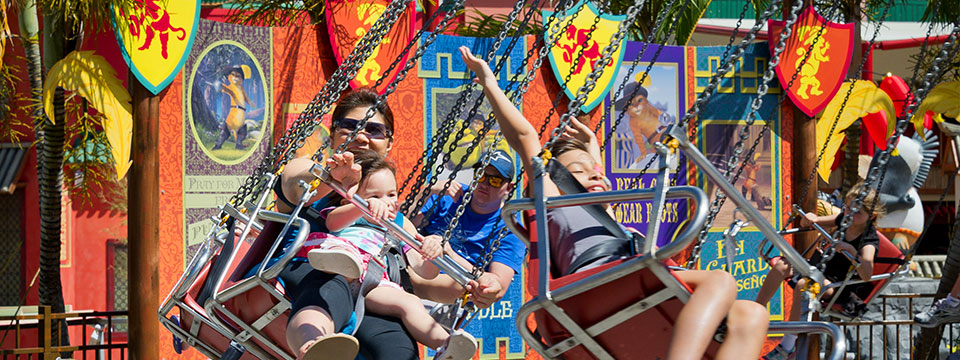 Some existing rides were re-themed to suit.