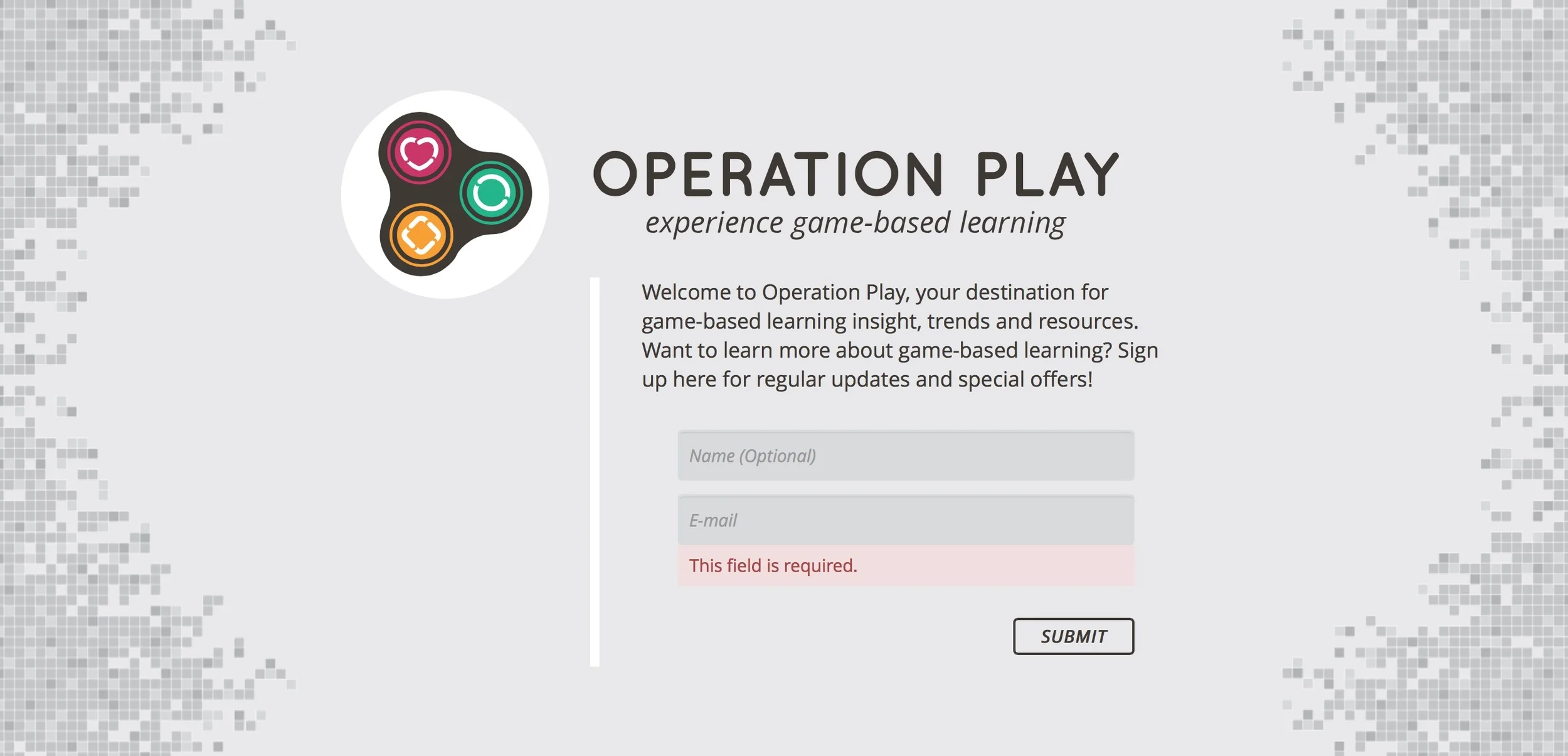 OPERATION PLAY - experience game-based learning