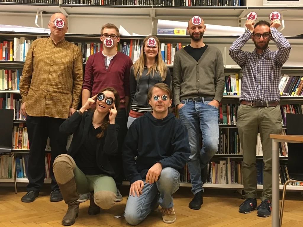 Das Team der WissKomm freut sich auf kreative Ideen. Foto: Peter Purgathofer. Zur Verwendung freigegeben.