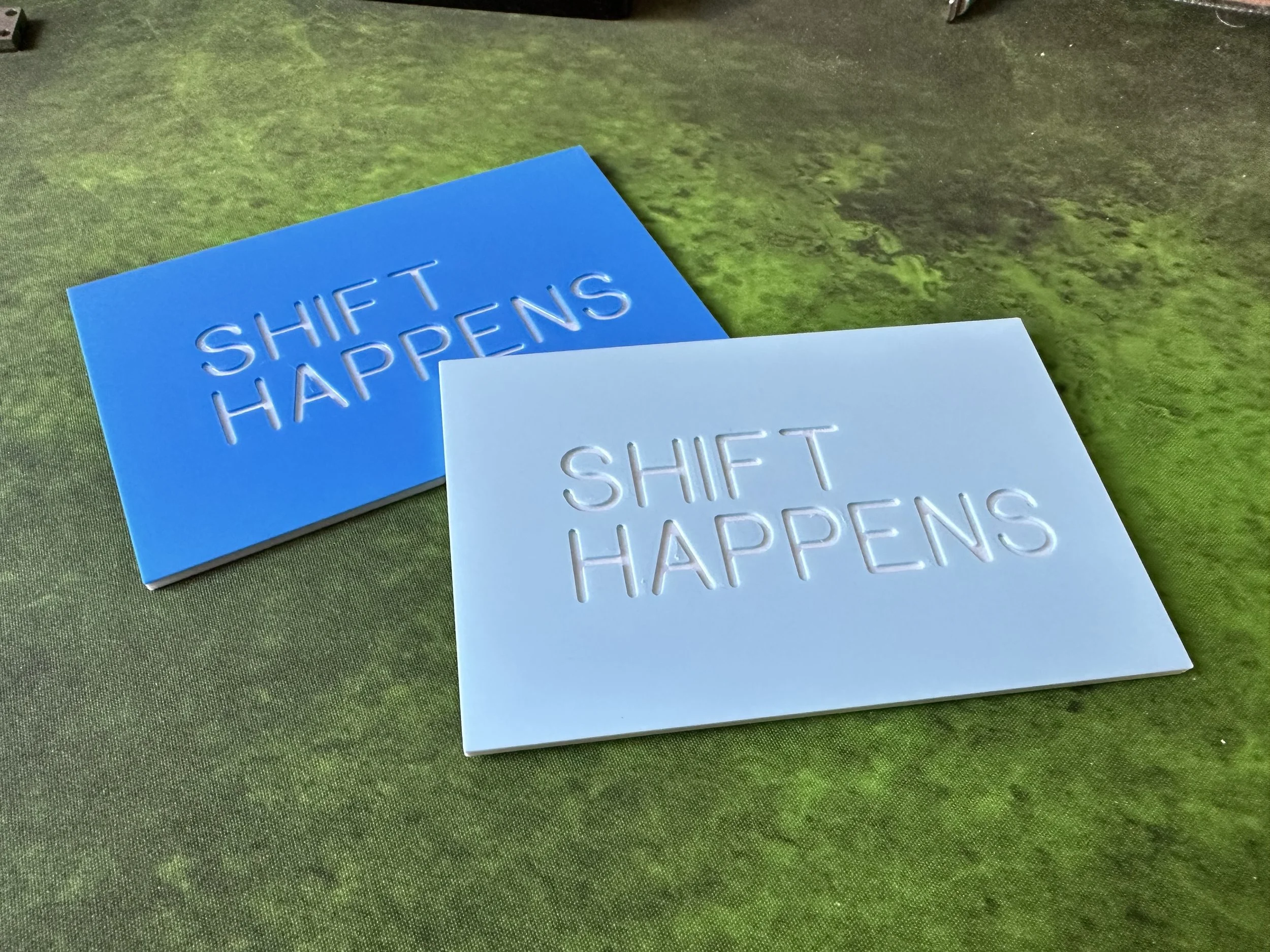 3D-printing &amp; der »Gorton«-Font