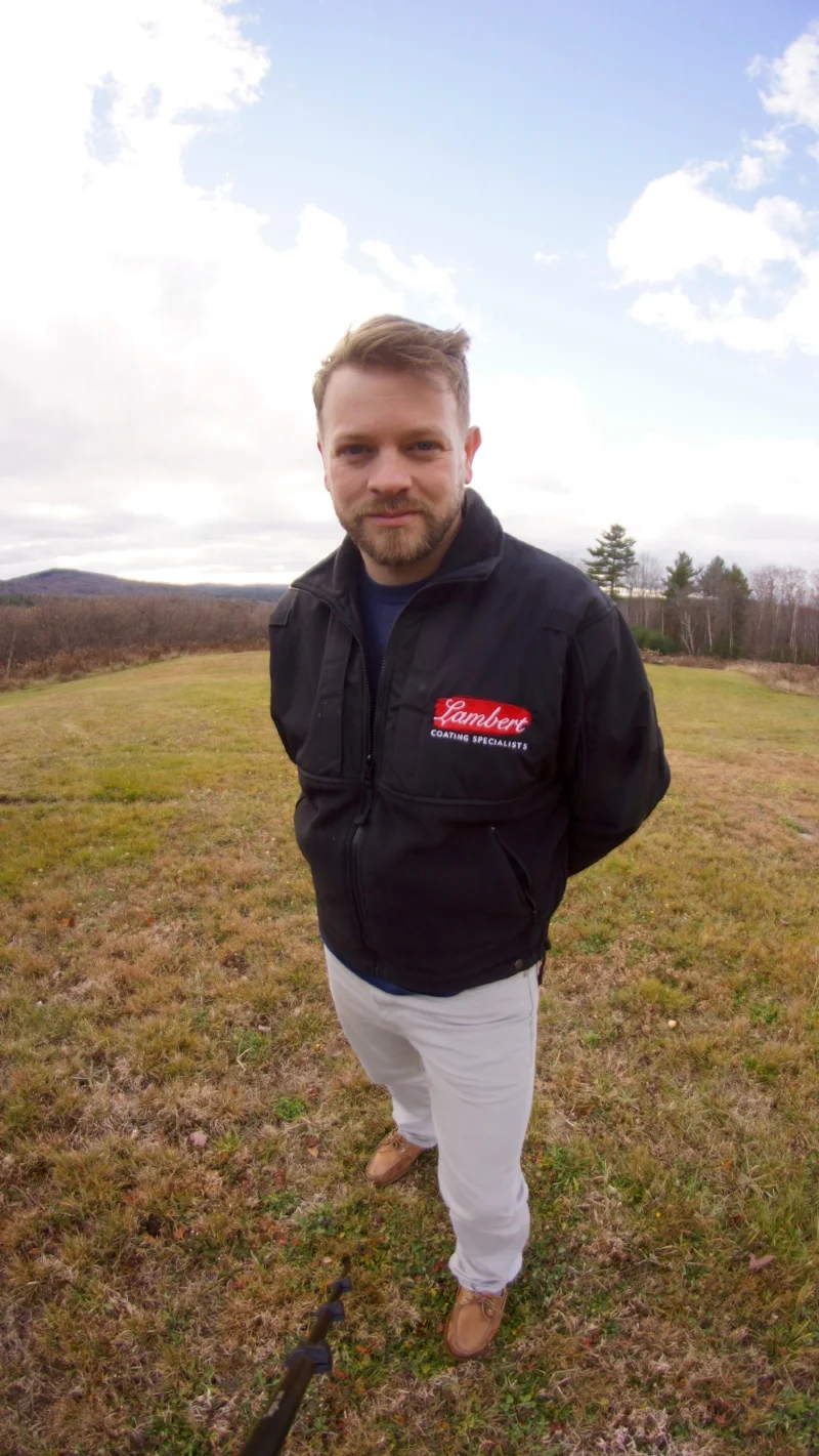 Master coating specialist Benjamin Lambert owner