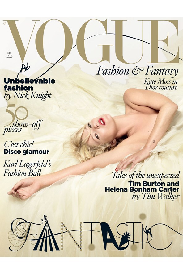 Vogue Cover, December 2008 | Photography by Nick Knight