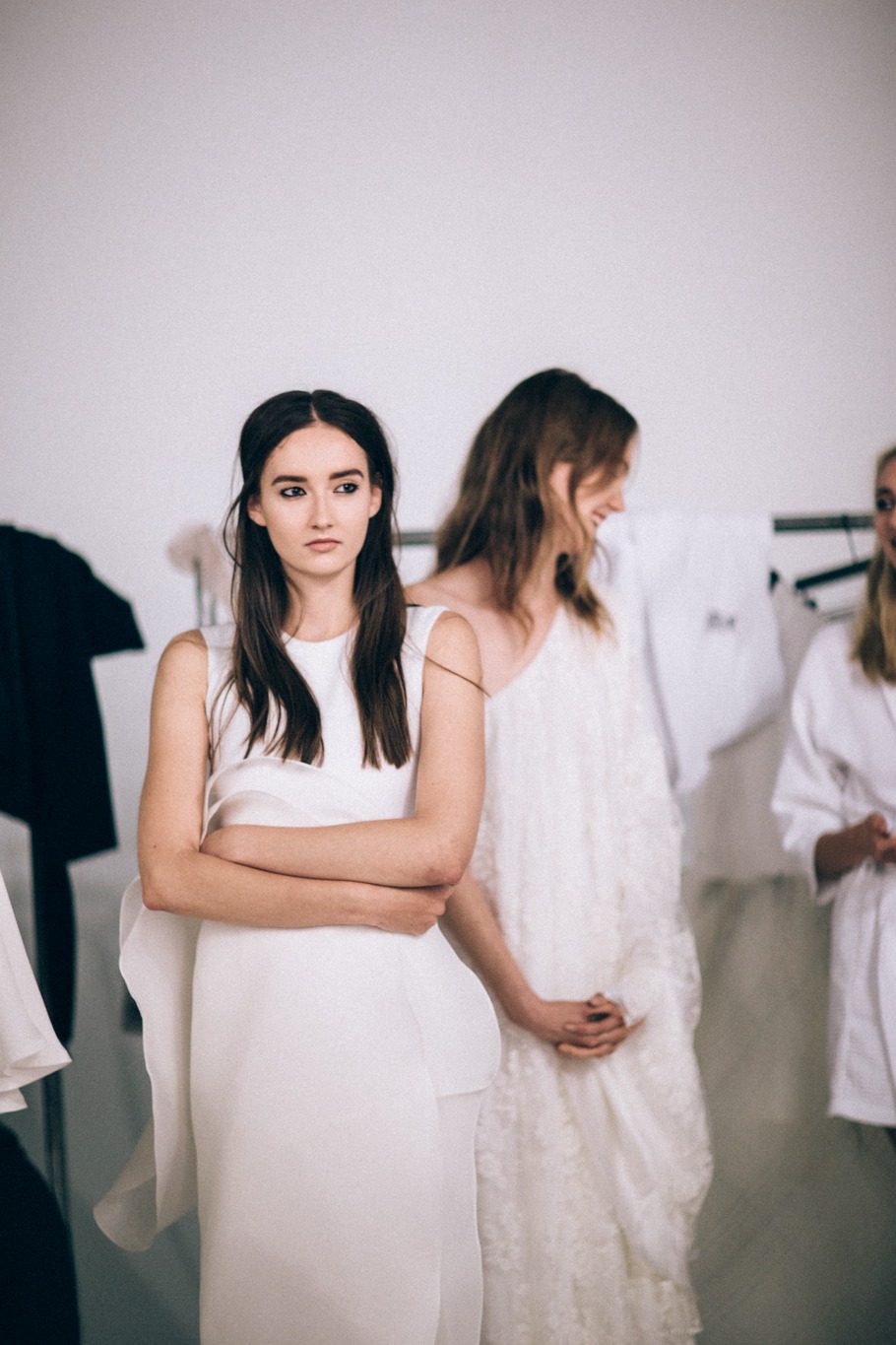 PLACES : BACKSTAGE AT HOUGHTON BRIDE FALL 2015