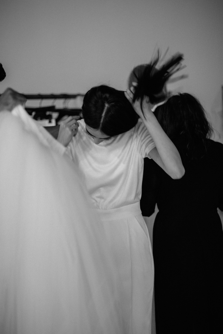 PLACES : BACKSTAGE AT HOUGHTON BRIDE FALL 2015