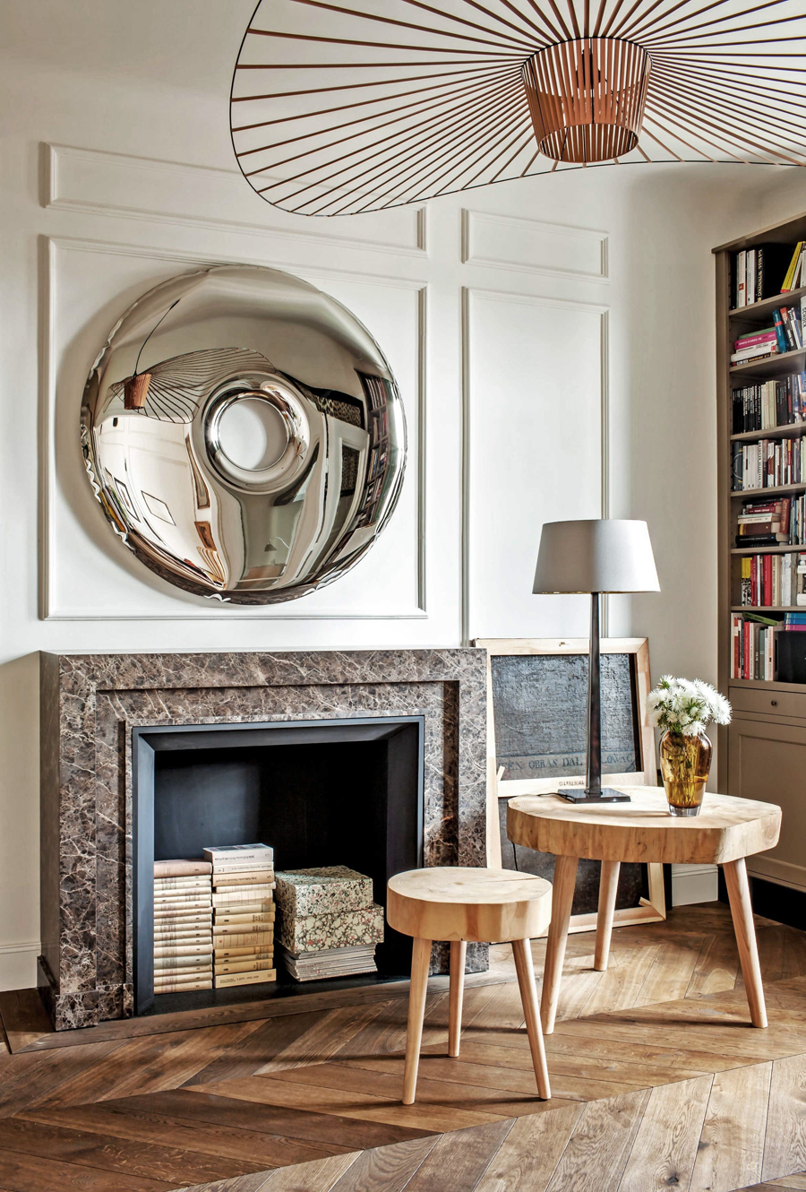 Decor Inspiration: A 1930's Parisian-style apartment in Warsaw