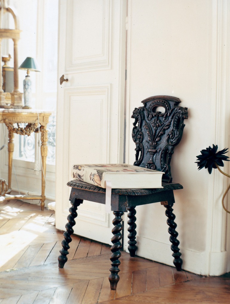 Interiors Redux | At Home With: Erin Fetherston, Paris, 2002