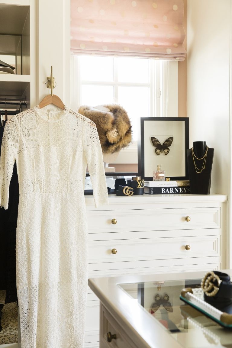 Décor Inspiration: A Perfectly Pretty Walk-In Closet