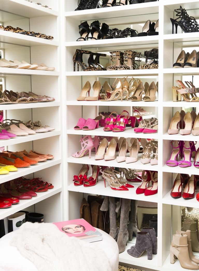 Décor Inspiration: A Perfectly Pretty Walk-In Closet