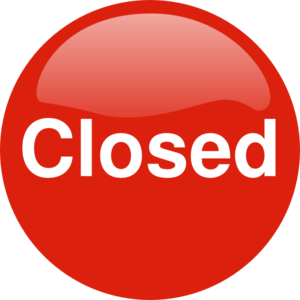 Closed for 4th of July